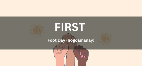 First Foot Day (hogamanay) [प्रथम चरण दिवस (होगमने)]